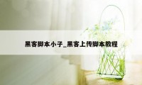 黑客脚本小子_黑客上传脚本教程