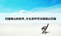 扫描端口的软件_什么软件可以阻端口扫描