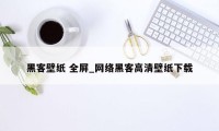 黑客壁纸 全屏_网络黑客高清壁纸下载